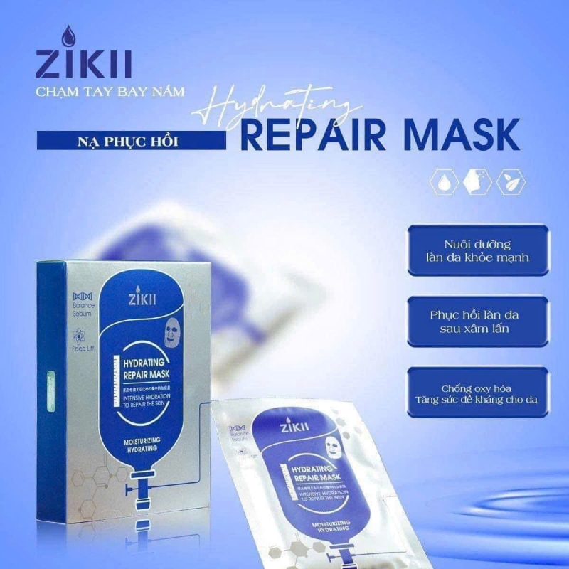 MẶT NẠ DƯỠNG ẨM & PHỤC HỒI ZIKII HYDRATING REPAIR MASK